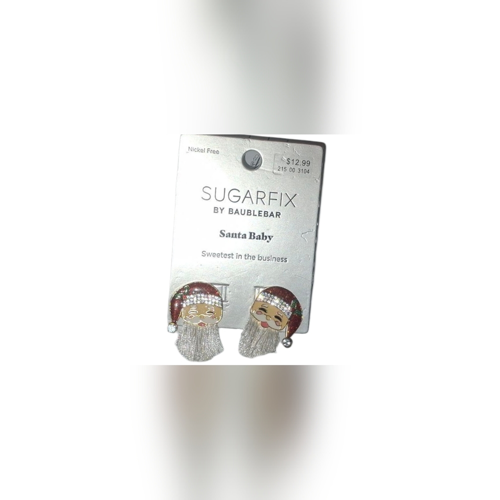 BaubleBar Sugarfix Santa Baby Earrings